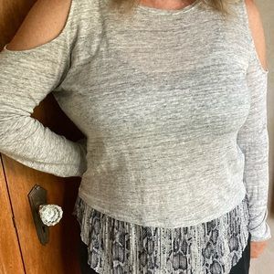 Generation Love shirt off shoulder style